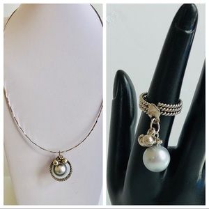 South Sea Pearl Ring/Pendant